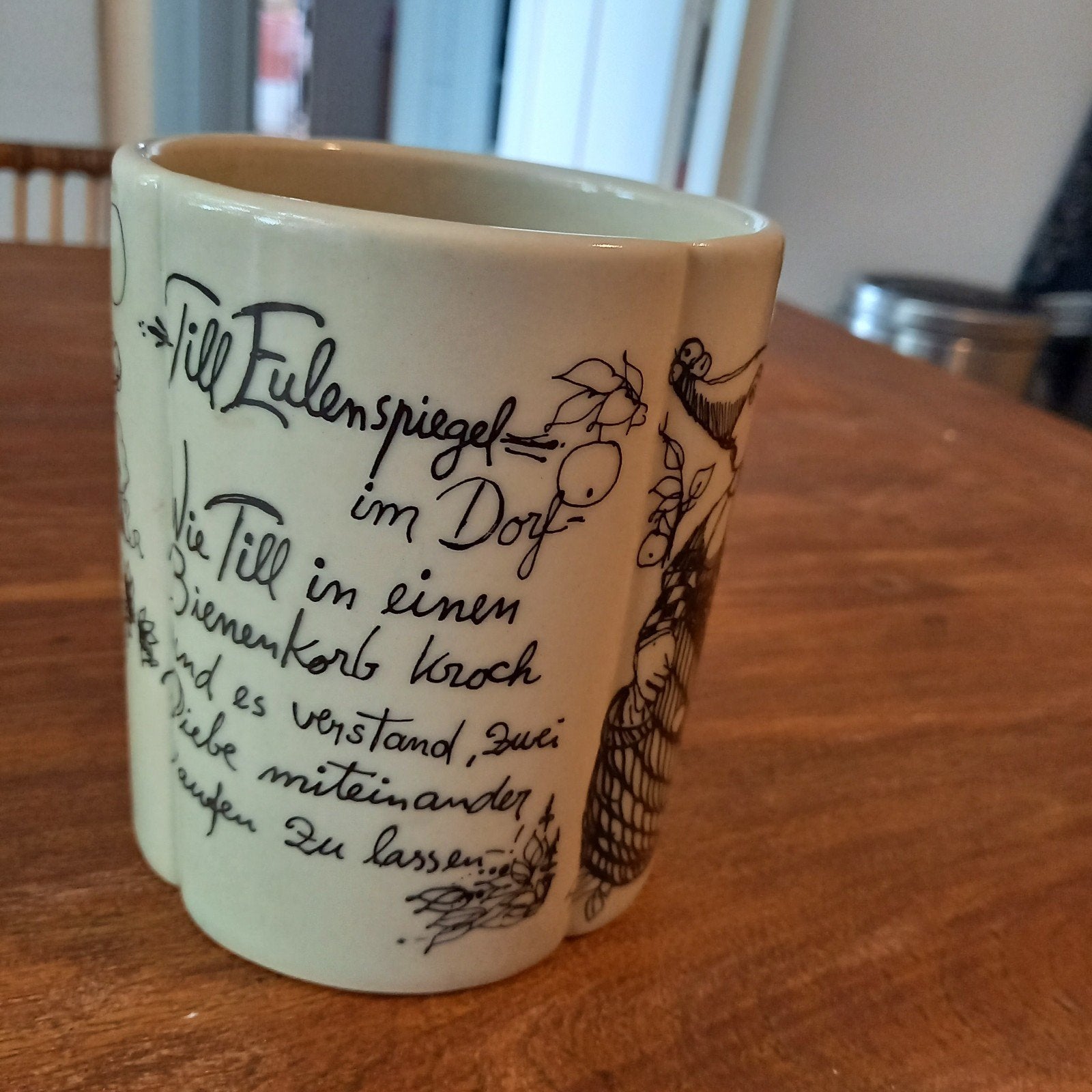 Vintage Rosenthal Studio-Linie Bierpul Björn Wiinblad 1975, Ophalen of Verzenden, Zo goed als nieuw, Gebruiksvoorwerp