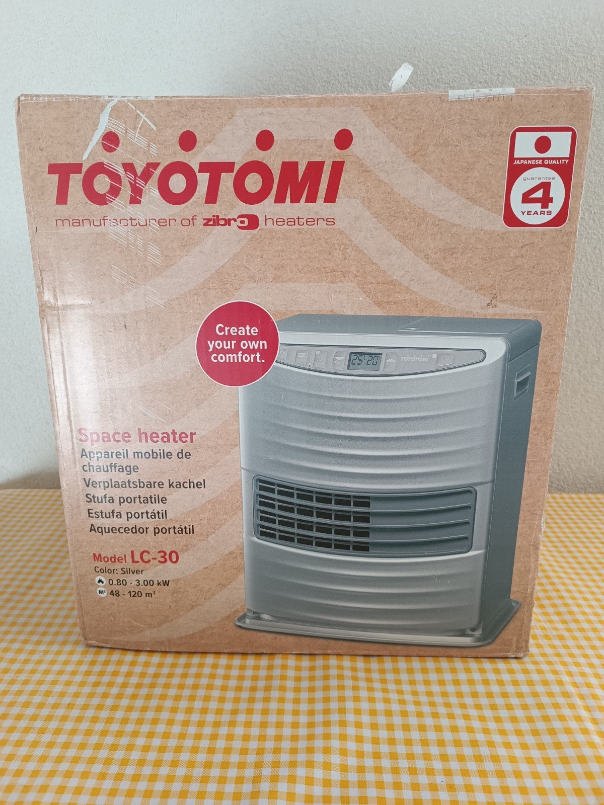 Zibro Toyotomi LC-30    3000W, Ophalen, Zo goed als nieuw, Overige brandstoffen, Petroleumkachel
