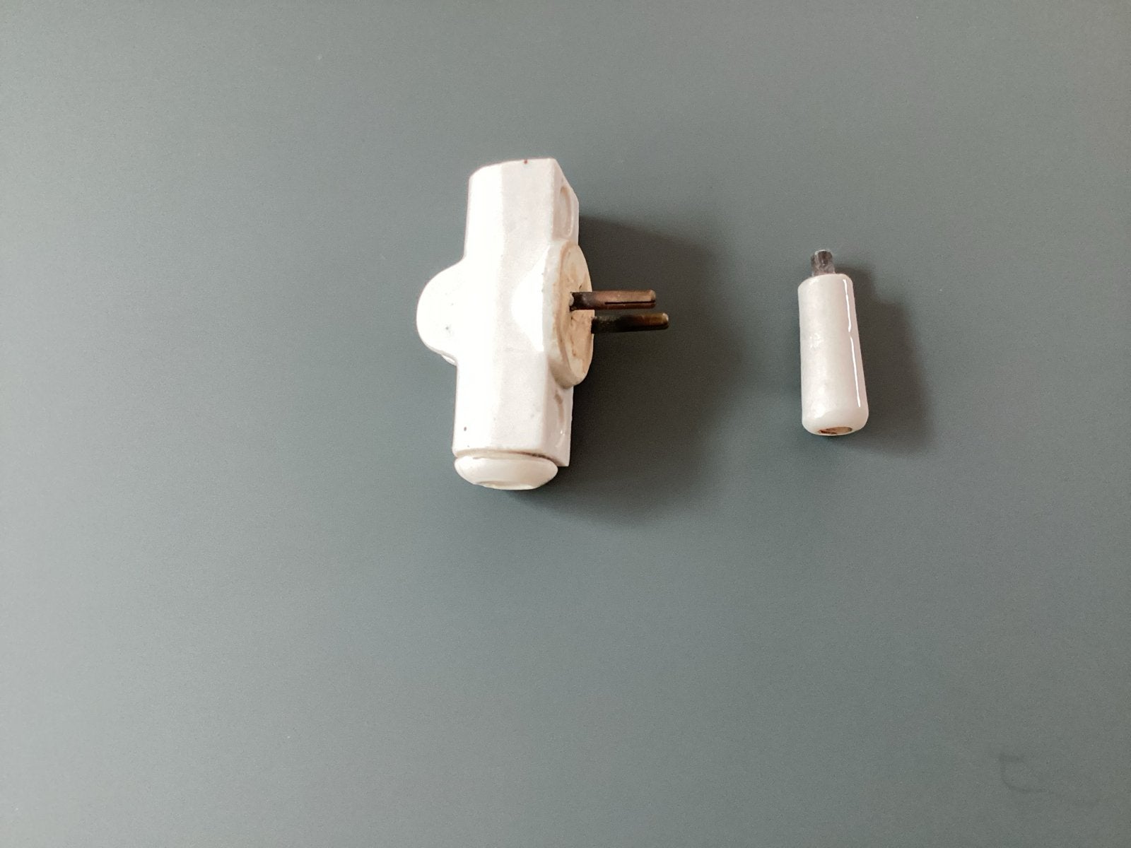 Vintage porseleine aansteker, Antiek en Kunst, Ophalen of Verzenden