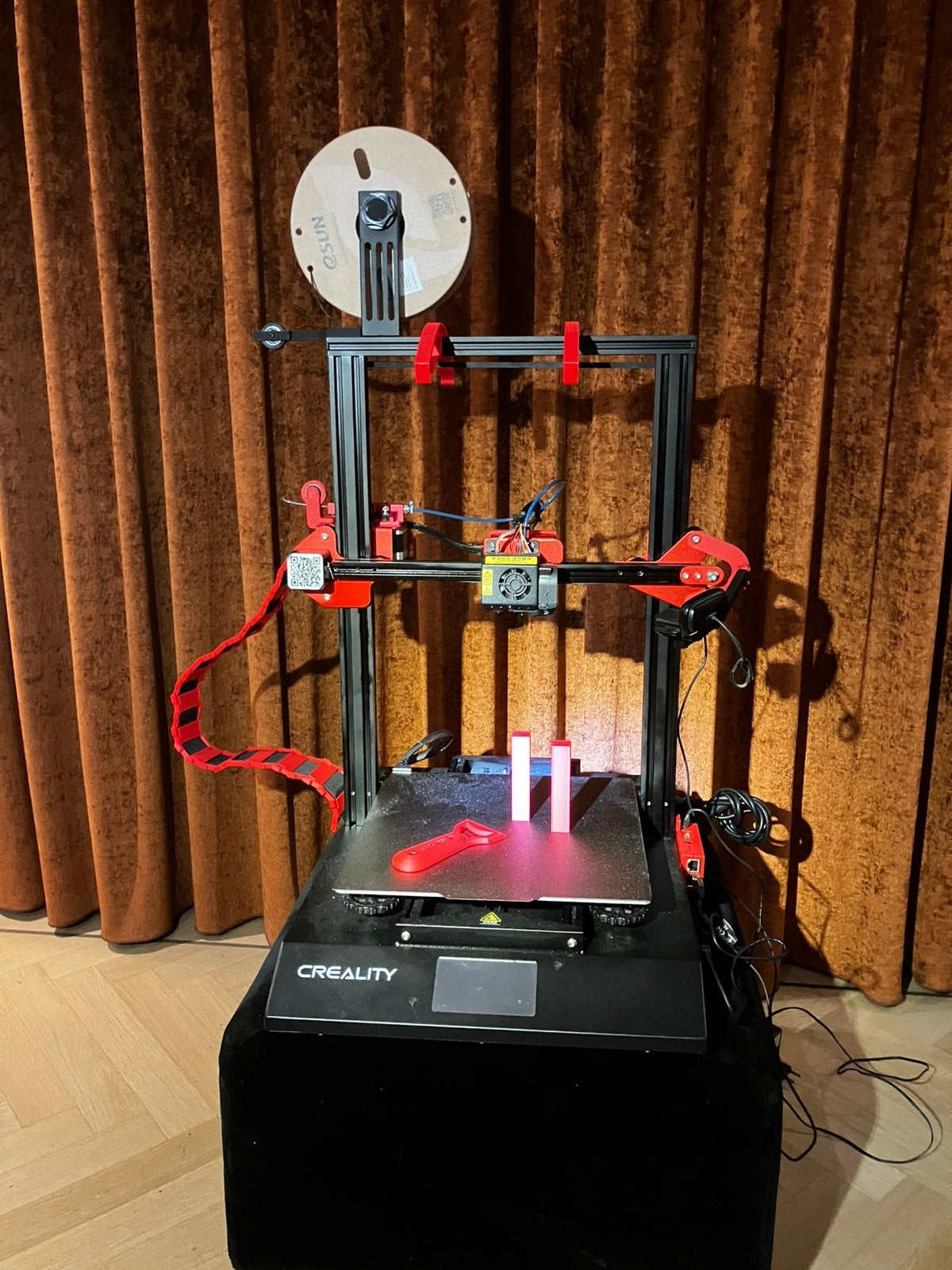 Creality CR-10S Pro V2 · Klipper · Mainsail · CR-Touch, Computers en Software, Ophalen, Gebruikt, Ingebouwde Wi-Fi, Filament