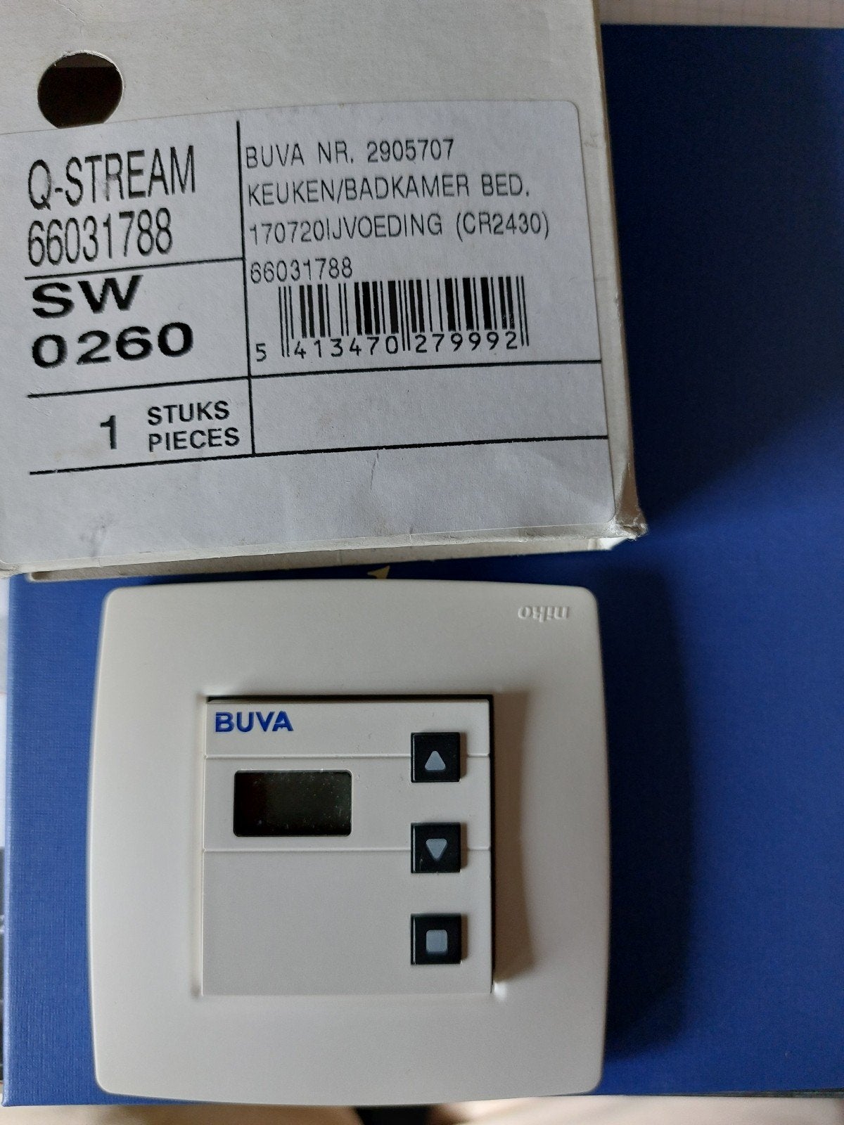 Buva bediening .q stream., Ophalen of Verzenden