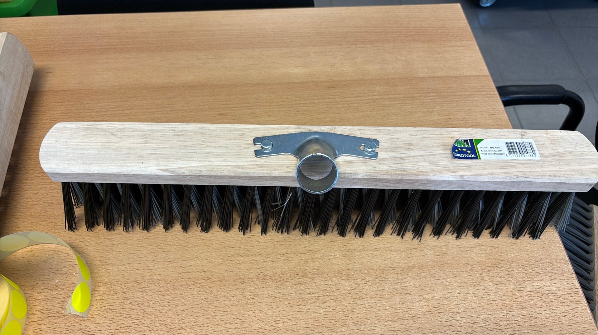 Eurotool X-Bezem 50 cm, Tuin en Terras, Ophalen of Verzenden, Nieuw, Bezem