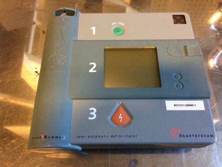 semi automatische defibrillator Heartstart zonder accu, Niet ingevuld, Gebruikt, Niet ingevuld, Ophalen of Verzenden