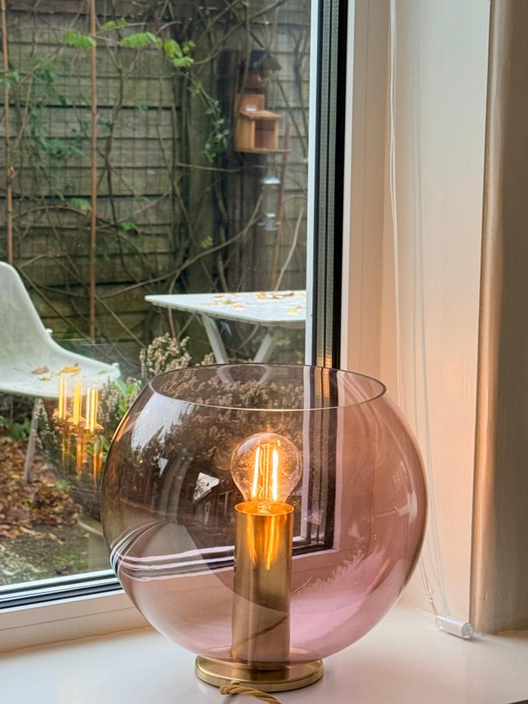 Design tafel lamp, Ophalen, Zo goed als nieuw