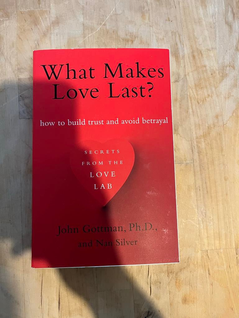 What Makes Love Last? - John Gottman, Nan Silver, Boeken, Ophalen of Verzenden, Gelezen, Amerika