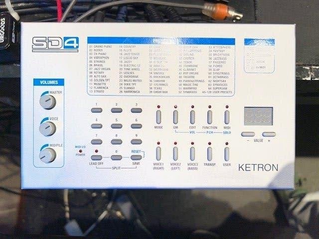 KETRON SD4, Ophalen, Gebruikt