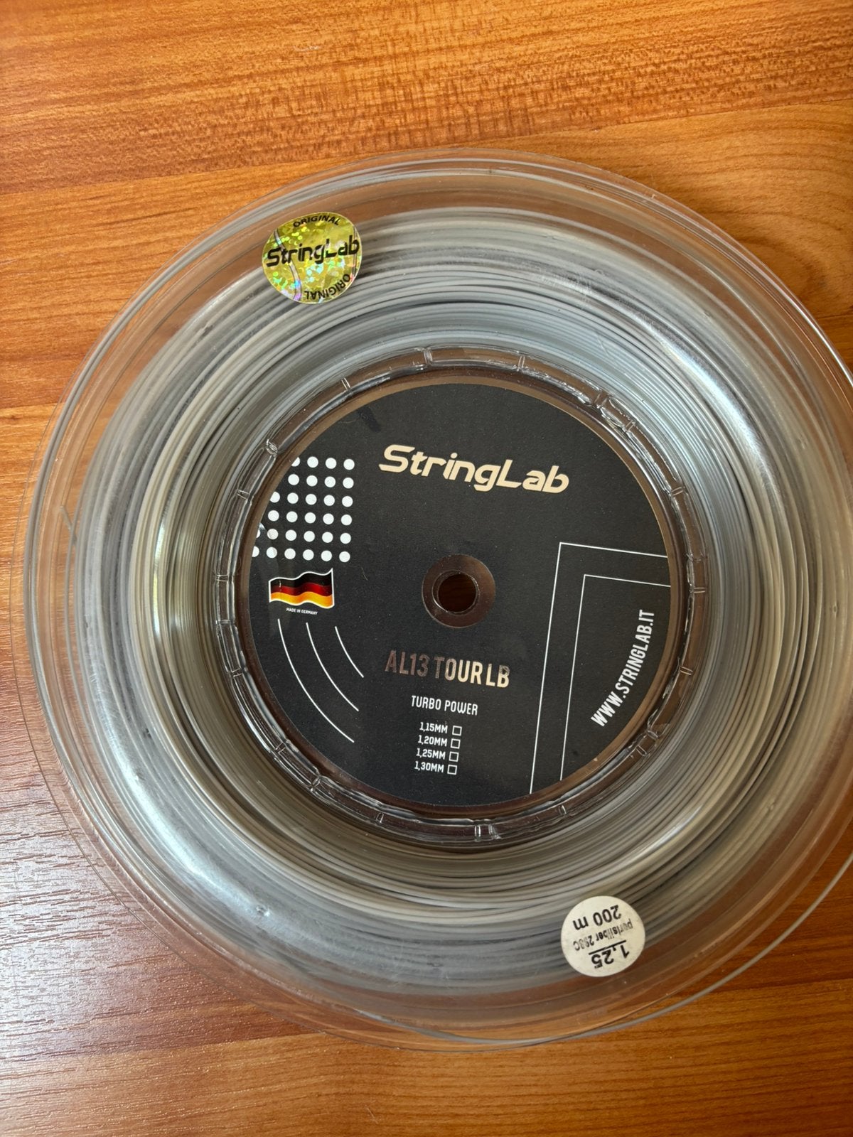 Stringlab AL13 Tour LB tennis snaar, Overige merken, Grip of Snaar, L00, Nieuw