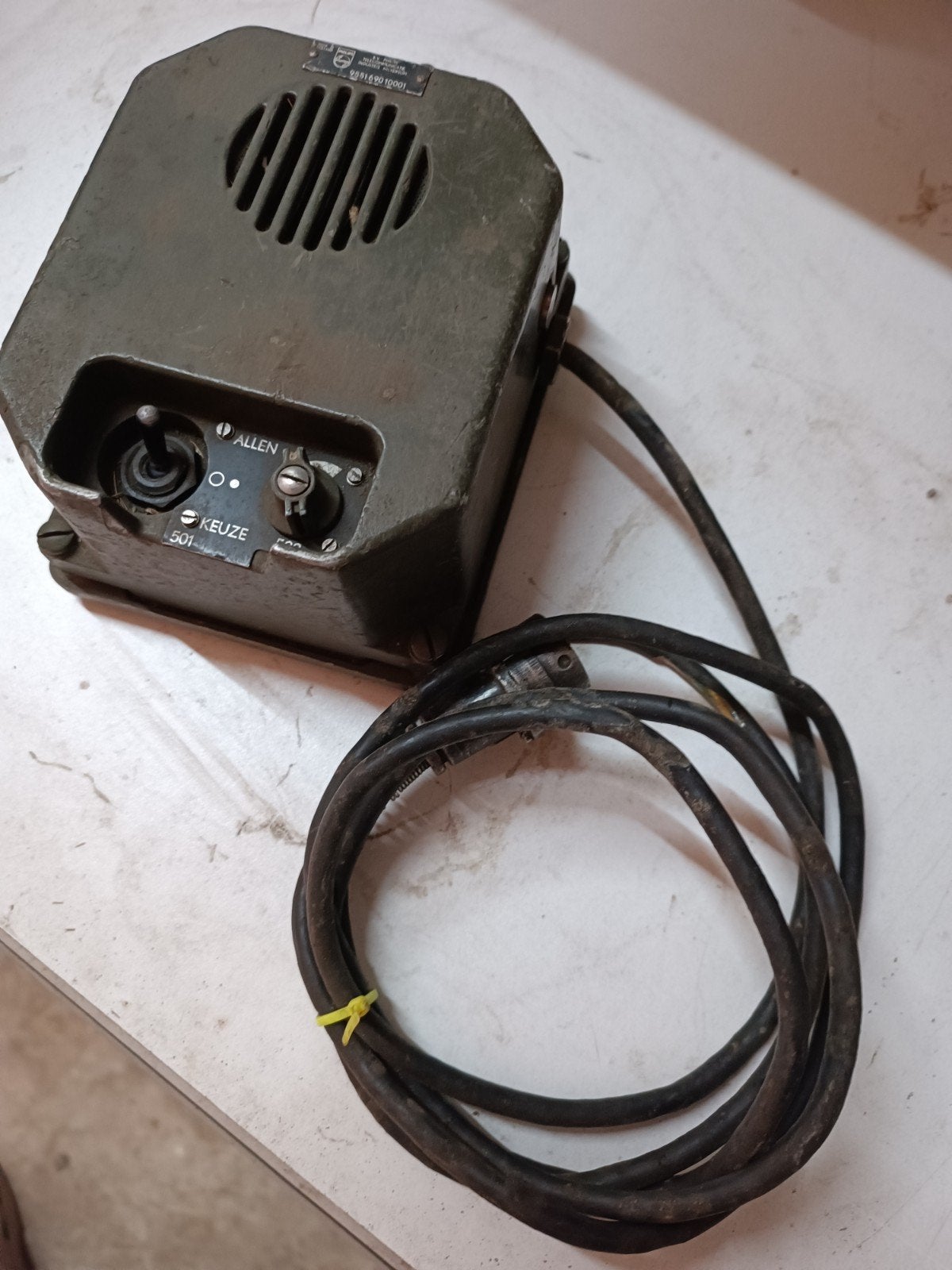 LS3621 luidspreker voor de RT3600, Verzamelen, Ophalen, Landmacht, Nederland, Overige typen