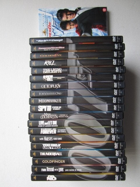 007 James Bond collectie DVD, Vanaf 12 jaar, Ophalen of Verzenden, Zo goed als nieuw