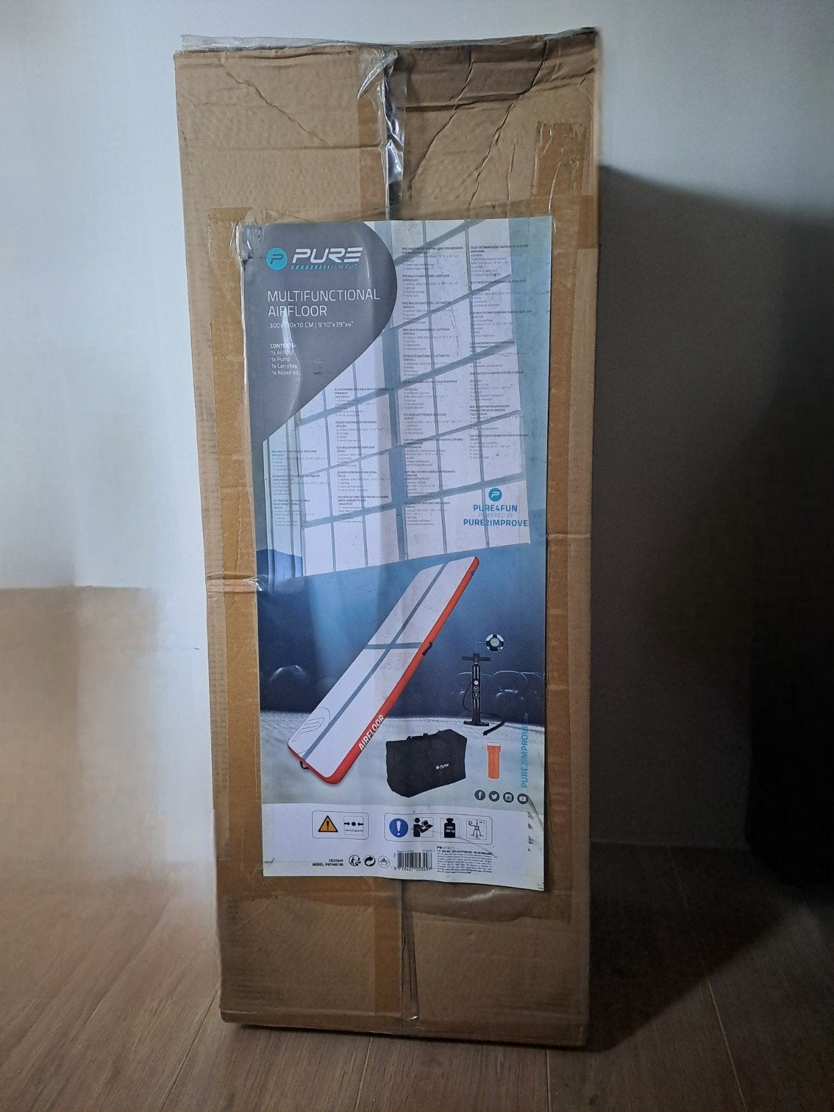 opblaasbare turnmat, Materiaal, Wit, Nieuw, Maat 36 t/m 42