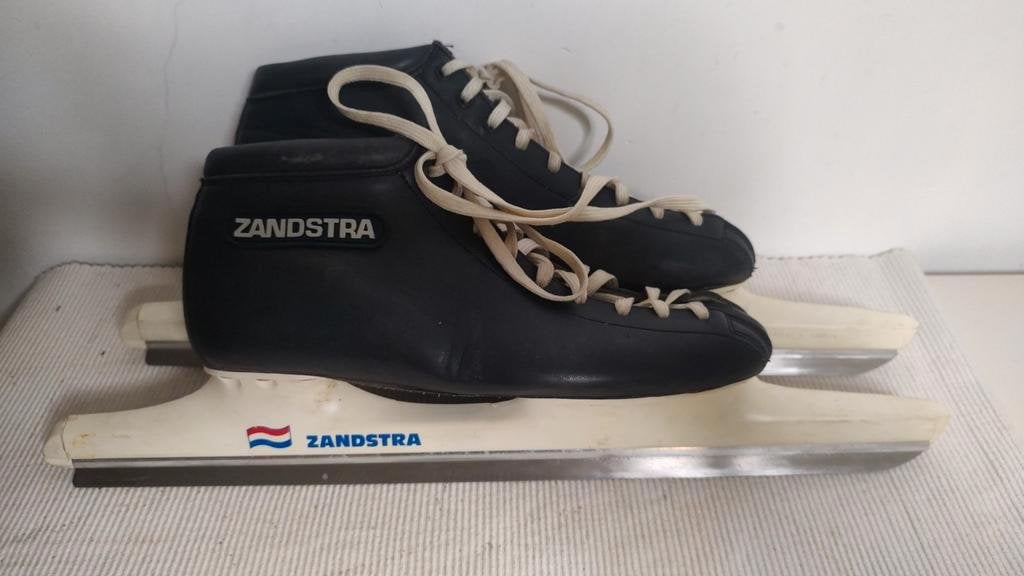 S543 Zandstra Noren maat 43 met carbonijzers., Zandstra, Ophalen of Verzenden, Noren, Gebruikt