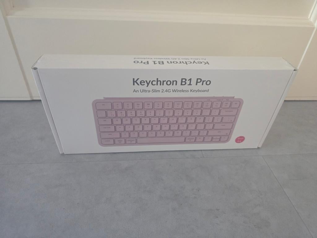 Keychron B1 Pro Wireless Rose, Computers en Software, Toetsenborden, Keychron, Multimediatoetsen, Nieuw, Ophalen of Verzenden