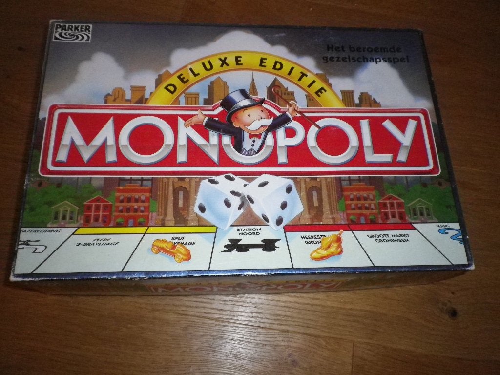 Monopoly de luxe, Ophalen, Gebruikt, Parker