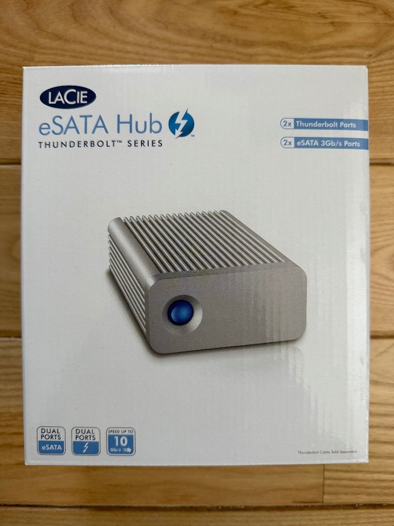 LaCie eSATA Hub, Thunderbolt, Ophalen of Verzenden, Zo goed als nieuw, Desktop