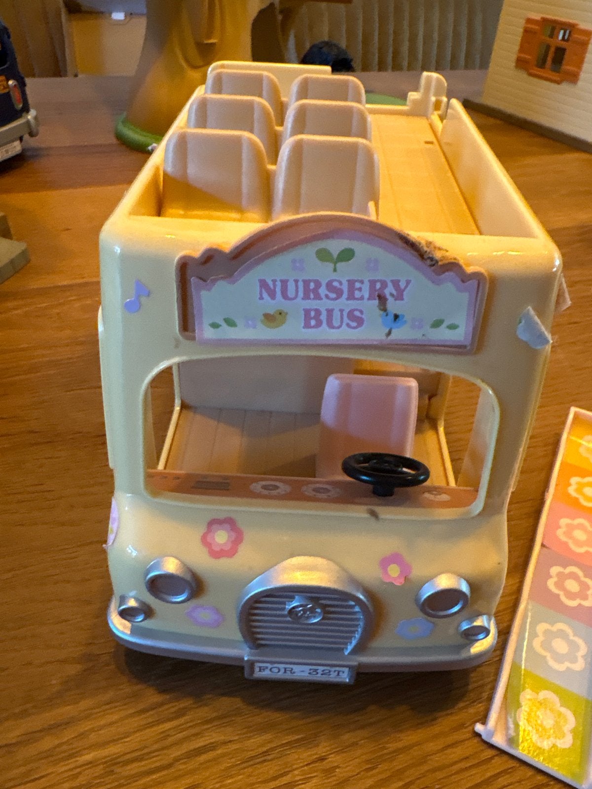 Sylvanian Families Dubbeldekker Bus 3588 - Zeldzaam!, Ophalen of Verzenden, Zo goed als nieuw