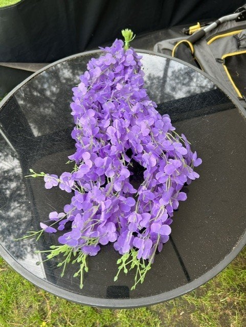 M8-NIEUW lila kunstbloemen hangers, Ophalen of Verzenden, Nieuw