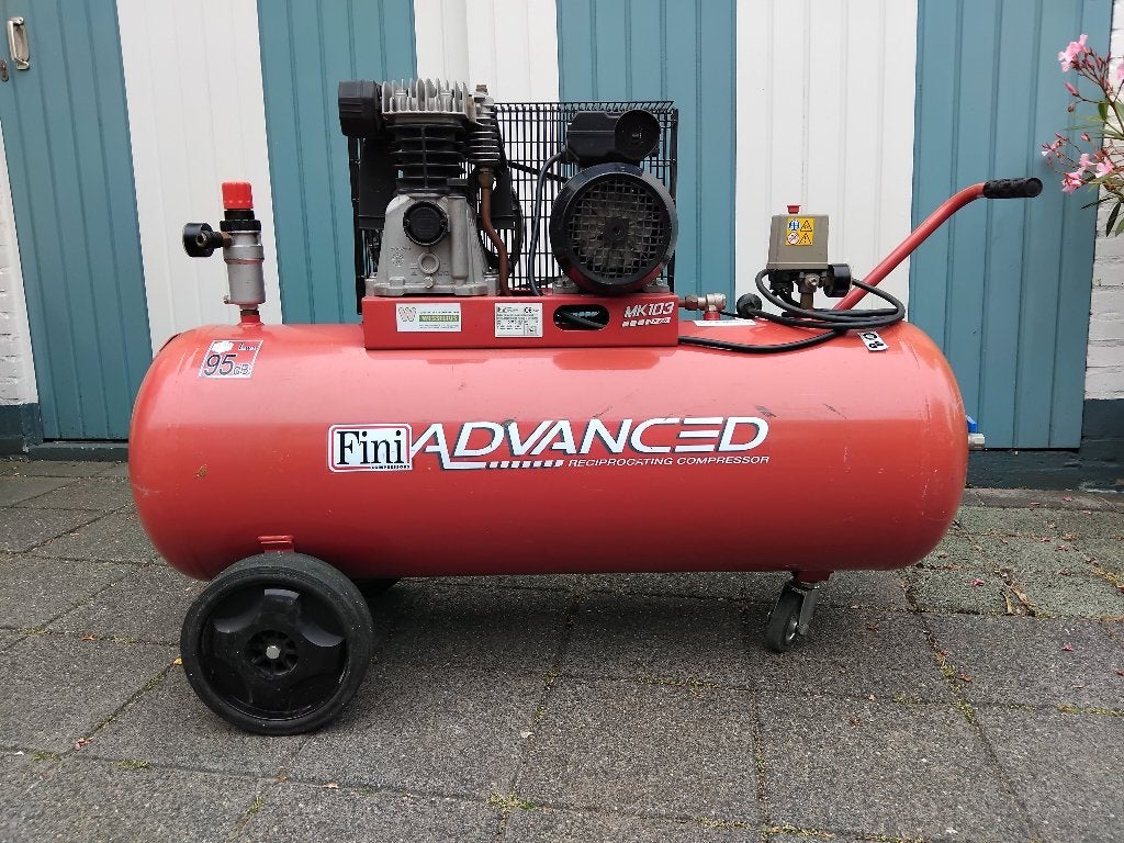 Fini Advanced MK103 Compressor - 95L tank, Ophalen, Gebruikt, 6 tot 10 bar, 25 tot 100 liter