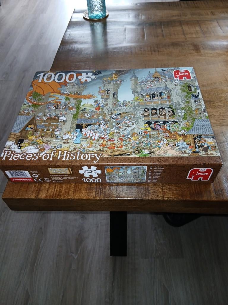 Puzzel pieces of history, Hobby en Vrije tijd, Denksport en Puzzels, Ophalen, 500 t/m 1500 stukjes, Zo goed als nieuw