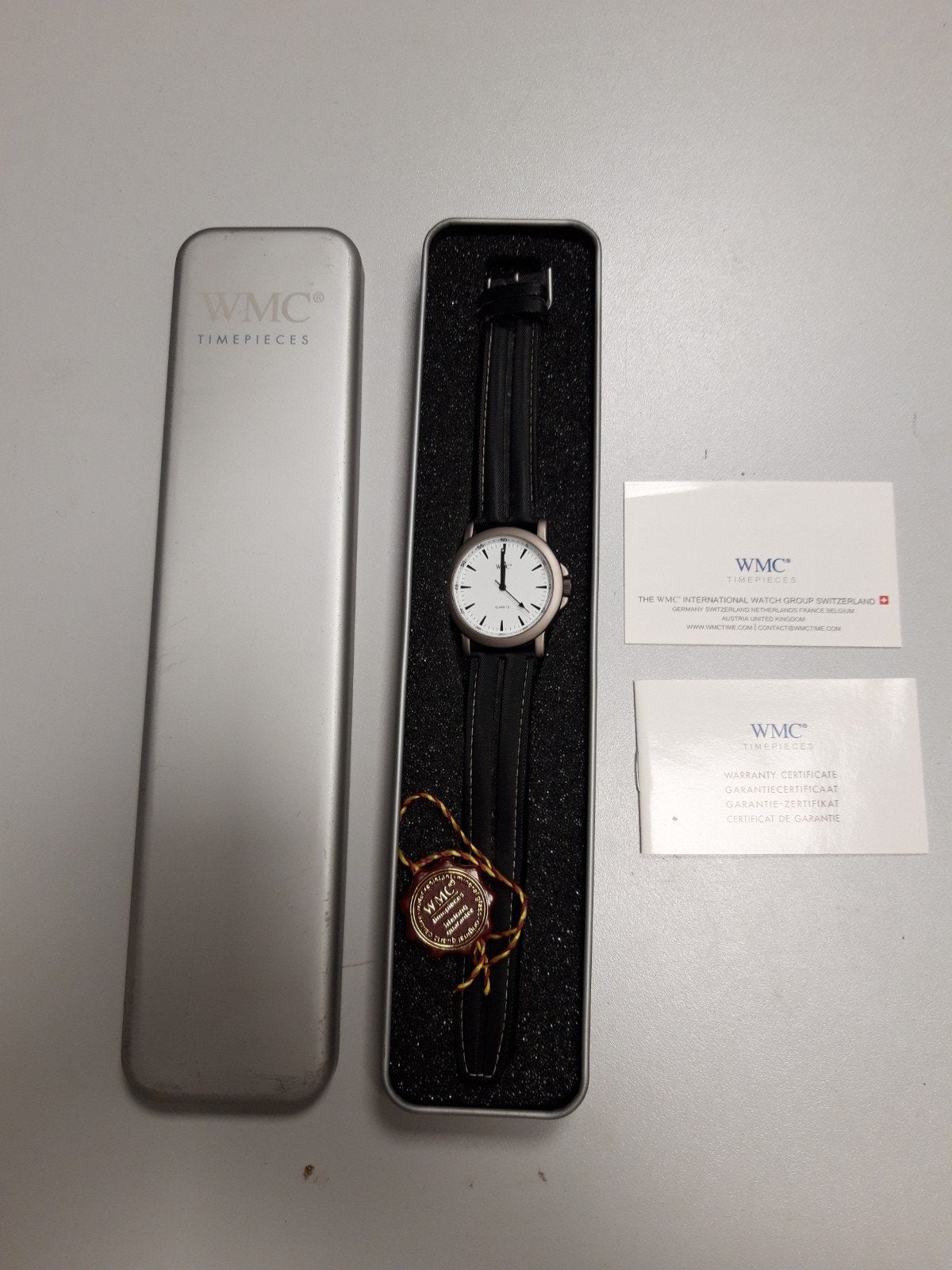 WMC Horloge - Zo goed als nieuw in originele doos, Ophalen of Verzenden, Zo goed als nieuw, Overige merken