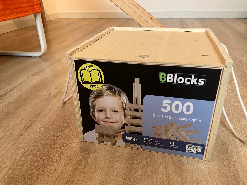 Doos 500 stuks vergelijkbaar met Kapla, Ophalen, Gebruikt, Overige typen