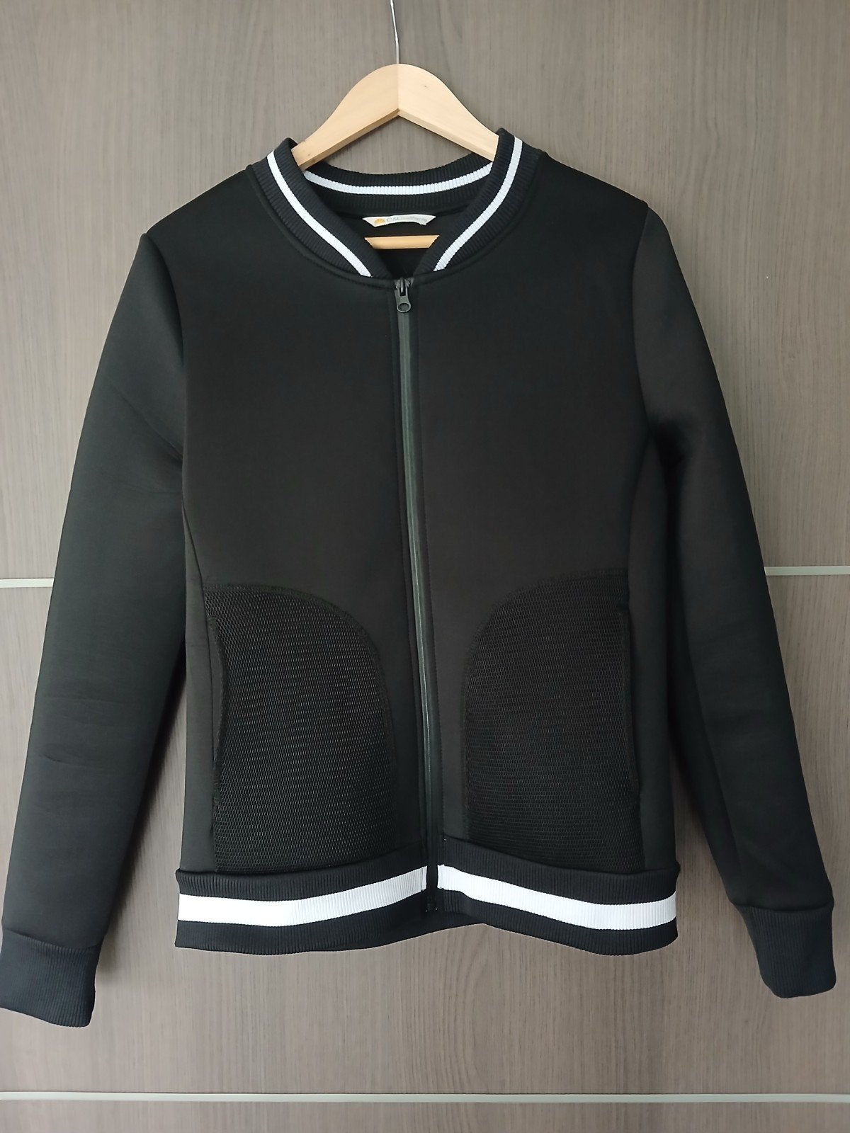 C&C California scuba bomber jasje zwart maat M, Kleding | Dames, Maat 38/40 (M), Zwart, Ophalen of Verzenden, Zo goed als nieuw