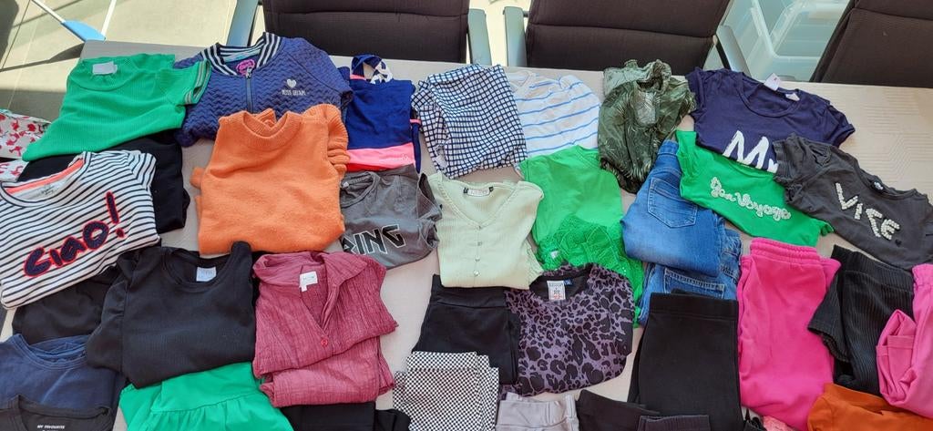 Zomer Merkkleding pakket Meisje 122/128] 44 Delig, Ophalen of Verzenden, Zo goed als nieuw, Meisje