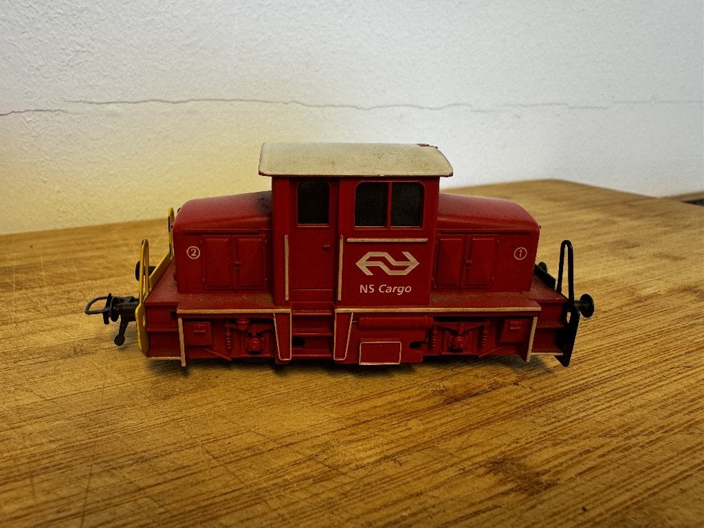 Fleischmann NS Cargo rangeerloc – H0 – Gelijkstroom, Gebruikt, Fleischmann, Analoog, Ophalen of Verzenden
