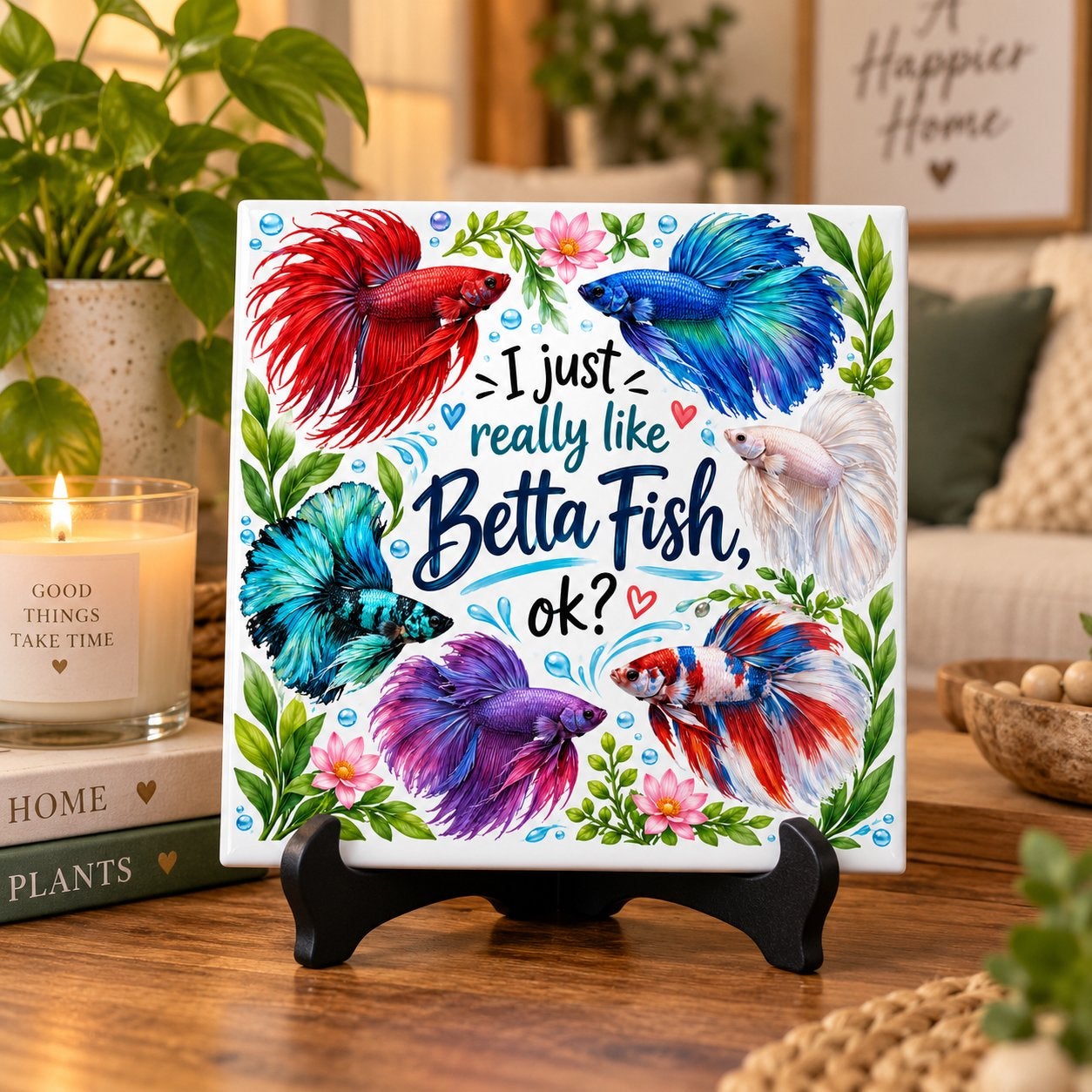I just really like Betta Fish. Ok? - Betta Tegel, Verzenden, Nieuw