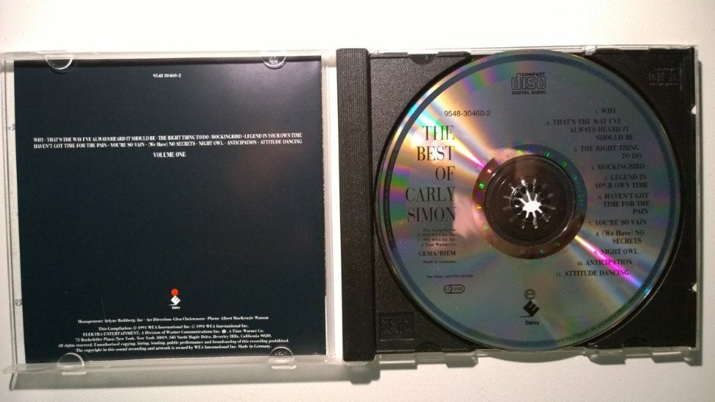 Carly Simon - The Best Of Carly Simon (Volume One), Ophalen of Verzenden, Zo goed als nieuw