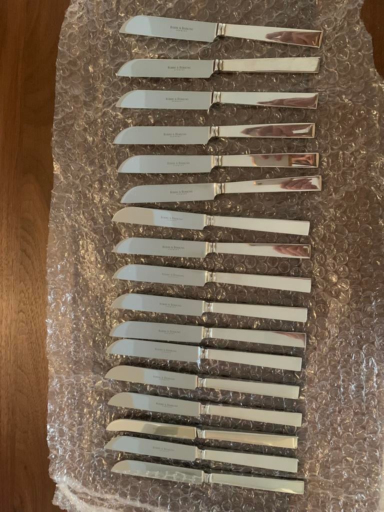 Robbe & berking set messen en vorken knifes & forks 20 stuks, Ophalen