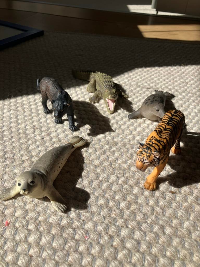 Dierenfiguren set van schleich, Ophalen of Verzenden, Gebruikt, Jongen of Meisje
