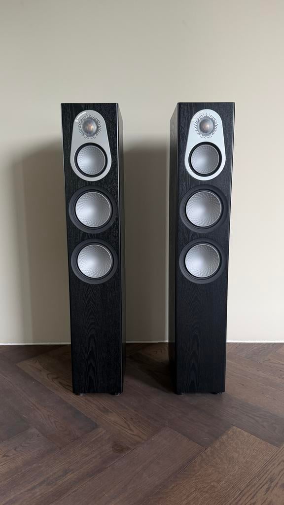 Monitor Audio Silver 300 Vloerstaande Luidsprekers, Ophalen of Verzenden, Zo goed als nieuw, Overige merken