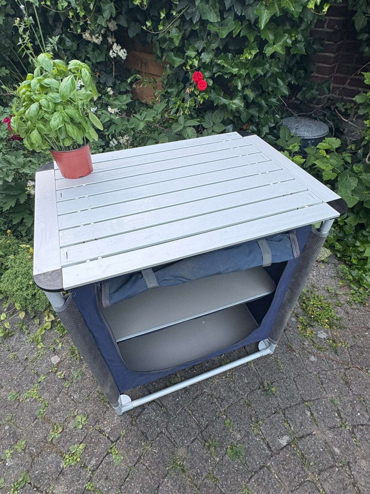 Camping keukenkast, Caravans en Kamperen, Ophalen, Gebruikt, Campingkast