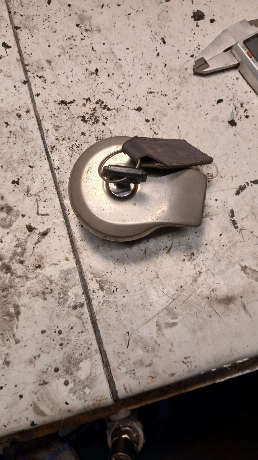 Tankdop / Fuel Cap Yamaha XV1100 Virago / XV750, Ophalen of Verzenden, Gebruikt