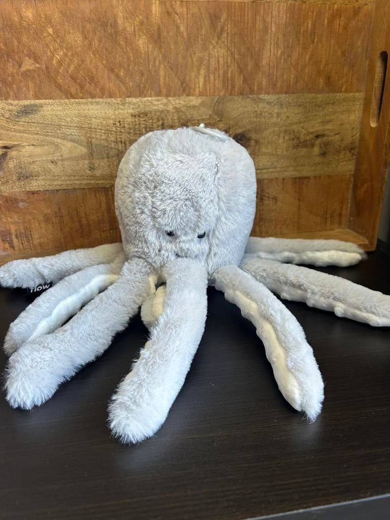 Flow amsterdam octopus knuffel hartslag knuffeltje knuffels, Ophalen of Verzenden, Zo goed als nieuw, Overige typen