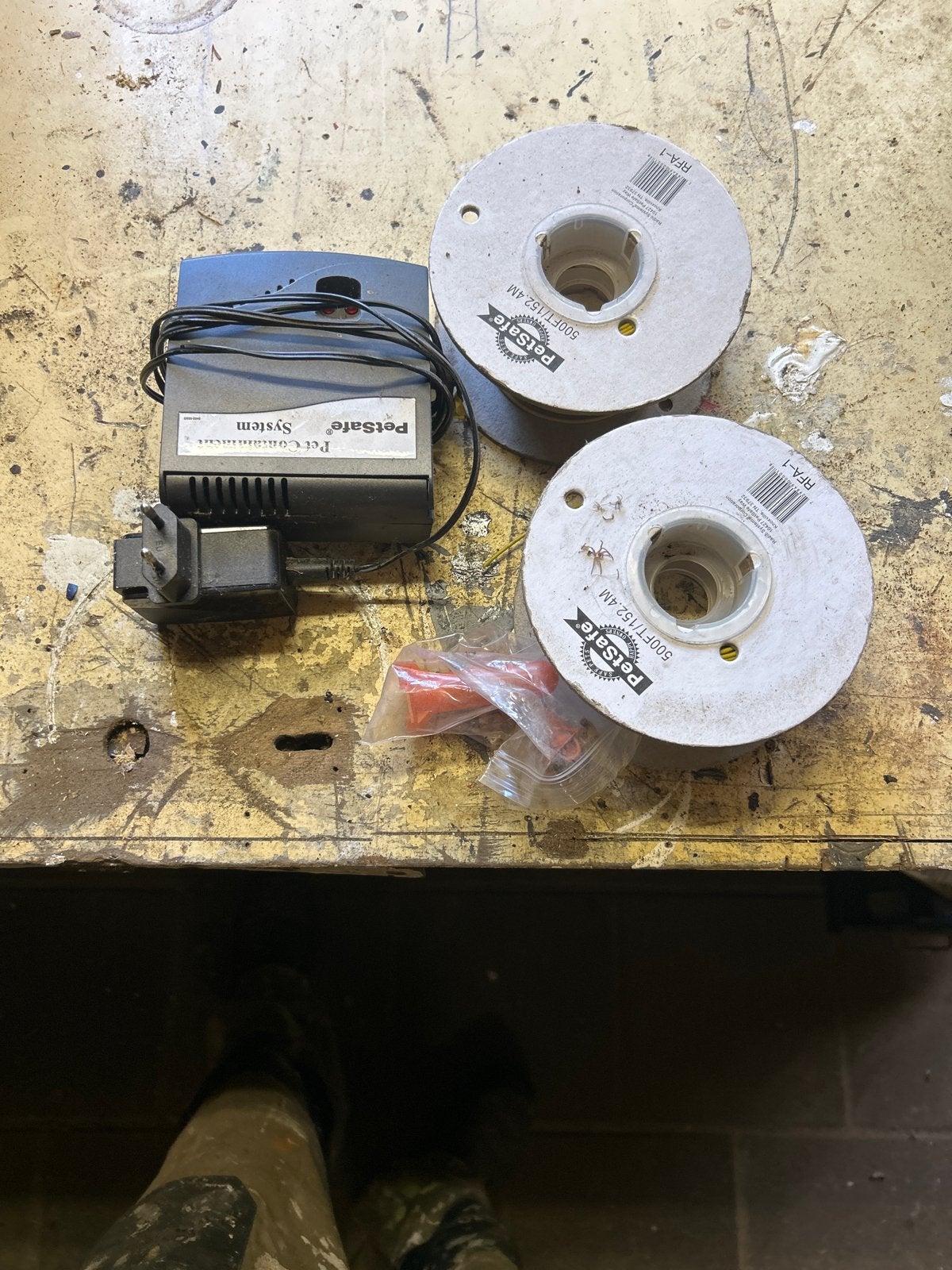 Honden omheining electrisch pet safe met halsbanden, Ophalen, Gebruikt