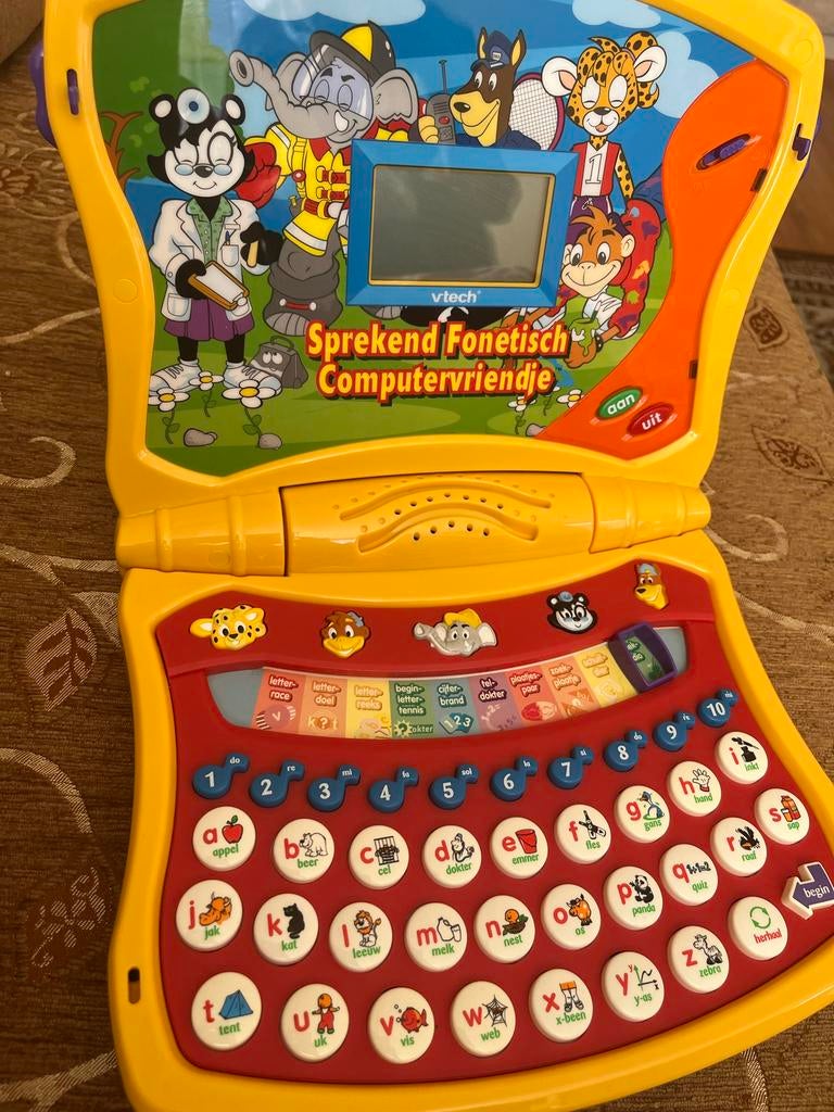 VTech Speelcomputer voor kinderen - Educatief en Leuk!, Kinderen en Baby's, Speelgoed | Vtech, Ophalen, Zo goed als nieuw, 4 tot 6 jaar