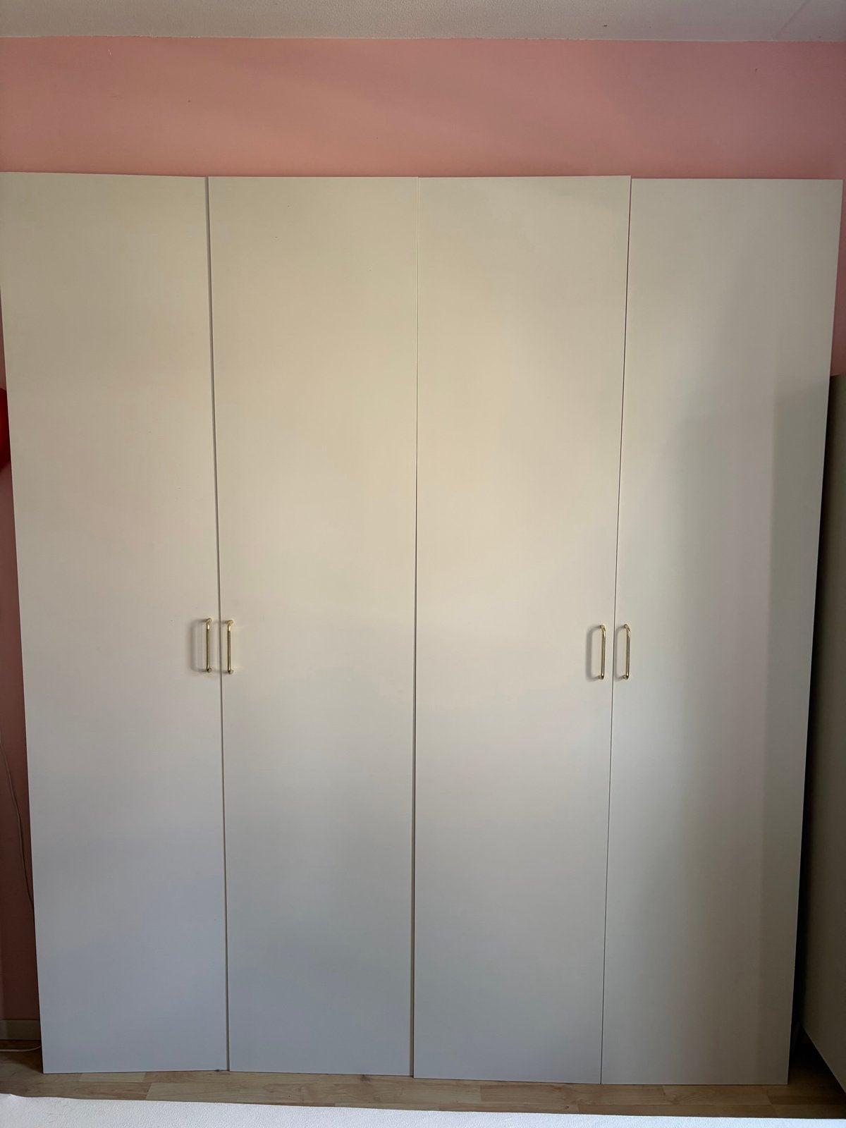 4 IKEA Forsand kastdeuren, 50x229cm, wit, Ophalen, Gebruikt, 200 cm of meer, 50 tot 100 cm