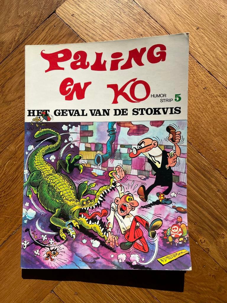 Paling & Co. - Het geval van de stokvis (Humor Strip 5), Boeken, Stripboeken, Eén stripboek, Ophalen of Verzenden, Zo goed als nieuw