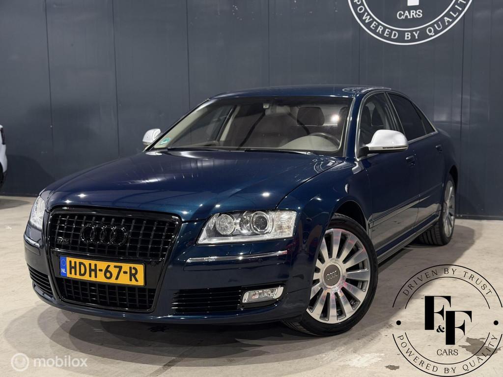 Audi A8 6.0 W12 q. Pro Line+ | 451pk, Auto's, Audi, Automaat, 1935 kg, Gebruikt, Beige