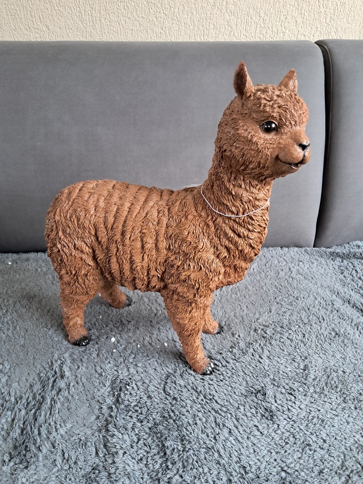 Mooi beeld van een alpaca te koop, Ophalen of Verzenden, Nieuw, Dier