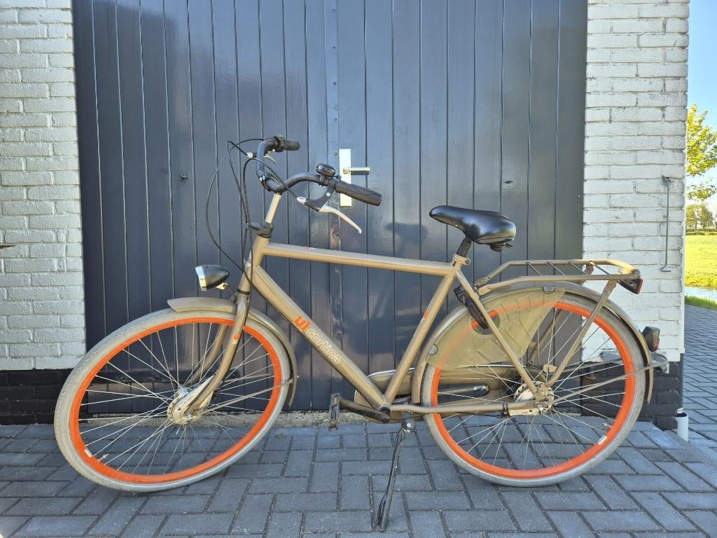 U1 Cortina herenfiets 28 inch, Gebruikt, Versnellingen, 53 tot 57 cm, Ophalen