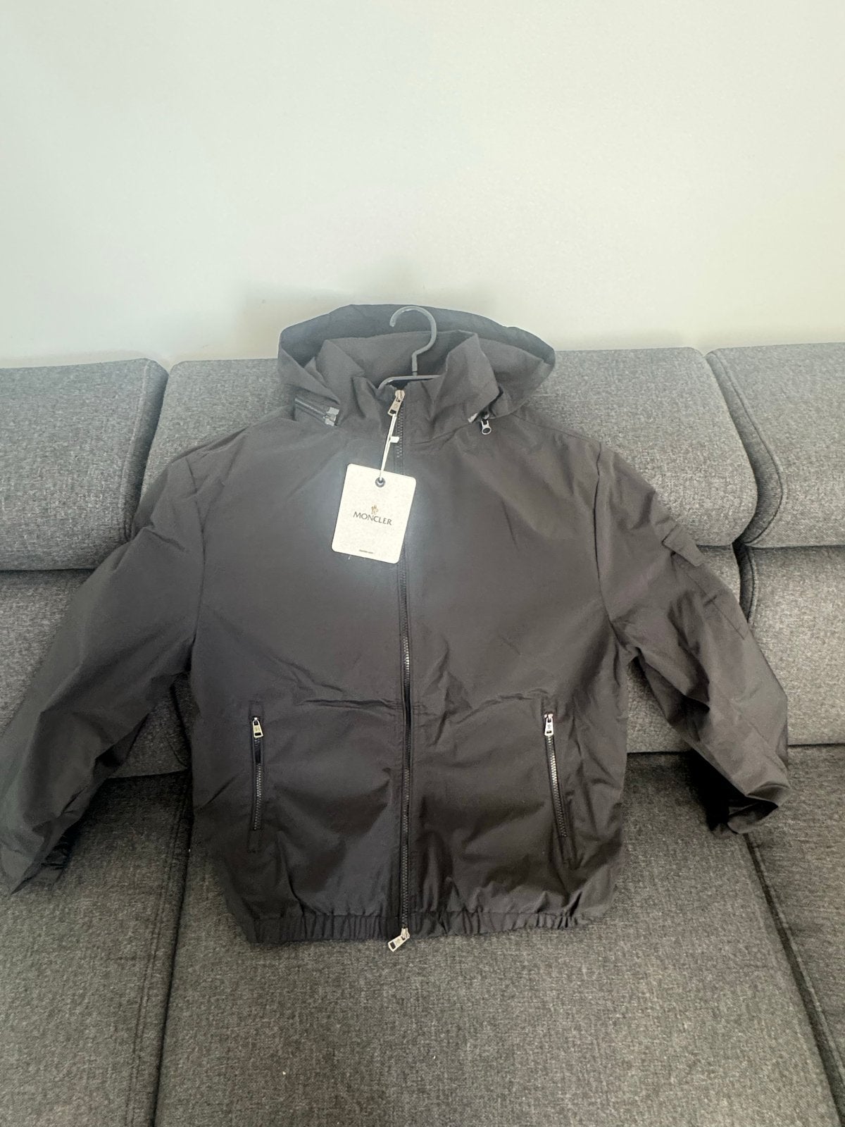 Moncler Zomerjas NFC  - alle maten, Ophalen of Verzenden, Nieuw, Maat 48/50 (M), Zwart