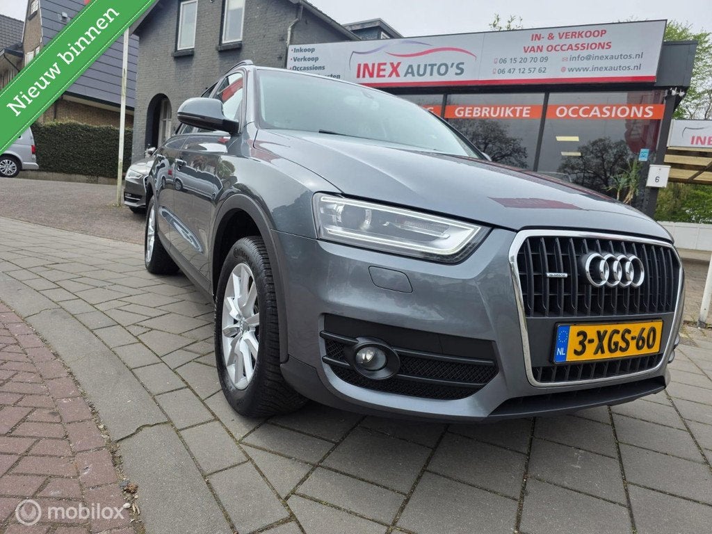 Audi Q3 2.0 TFSI Quattro Pro Line Keyless Led Stoelv Incl. A, Euro 5, Gebruikt, 4 cilinders, Bedrijf