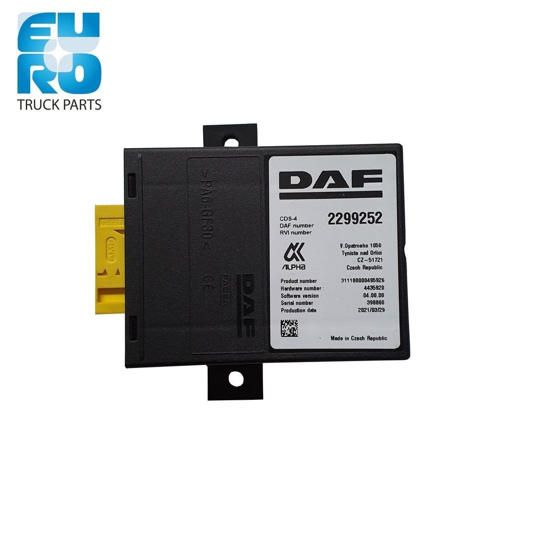 DAF ELEKTRONISCHE REGENLEENHEID, CDS 2299252, Gebruikt, -, -, -
