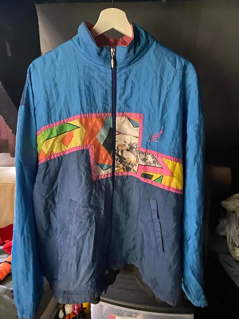 Oldschool Australian jack Maat 54, Kleding | Heren, Ophalen of Verzenden, Zo goed als nieuw, Overige maten, Blauw