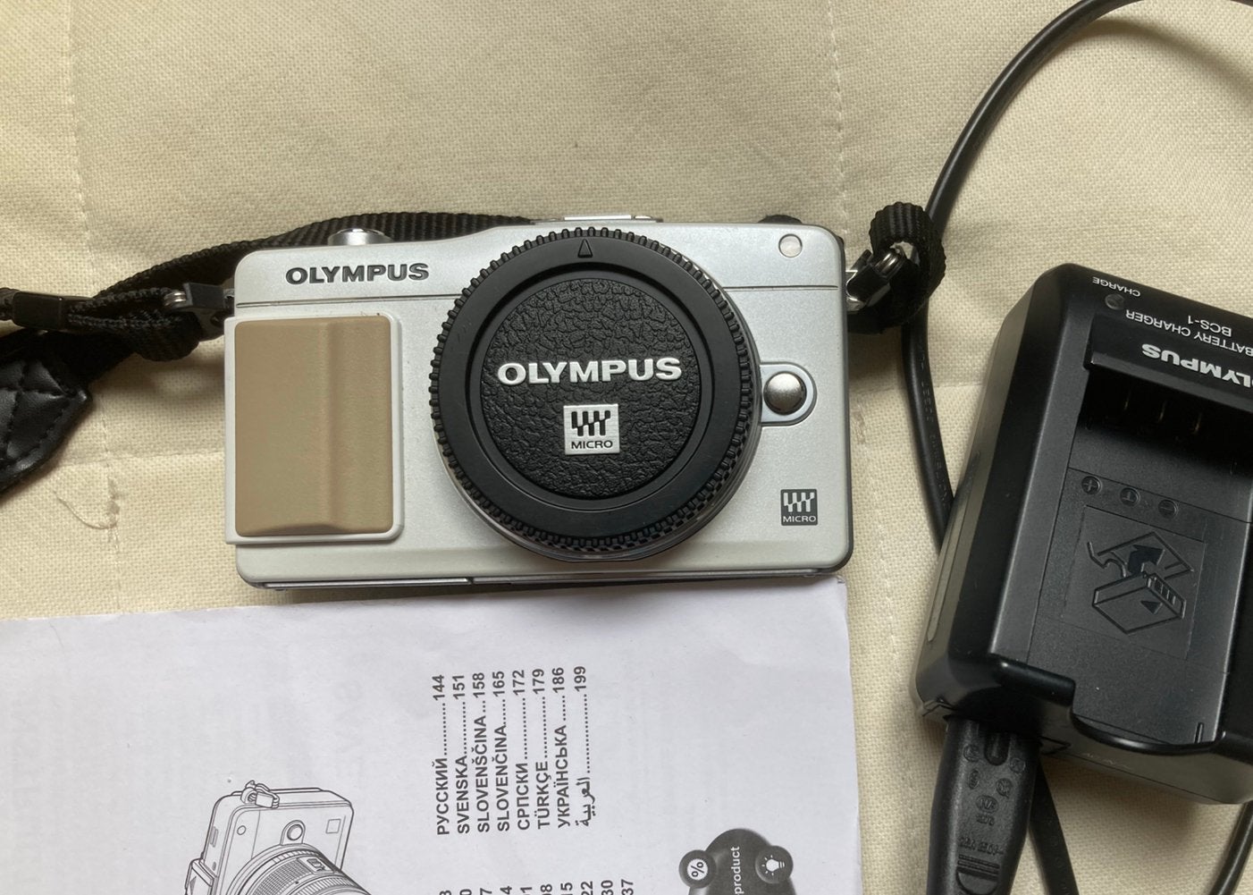 Olympus e-pm2 wit, Ophalen of Verzenden, Zo goed als nieuw, Olympus, Geen optische zoom