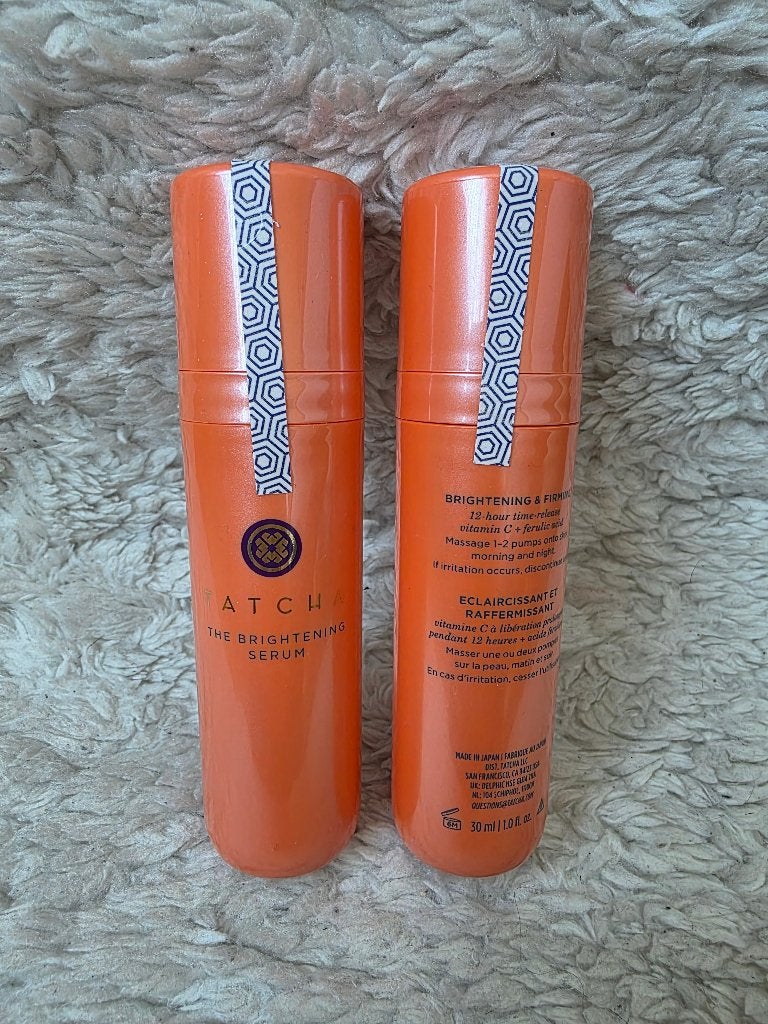 2x Tatcha The Brightening Serum 30ml, Verzenden, Nieuw, Gehele gezicht, Verzorging