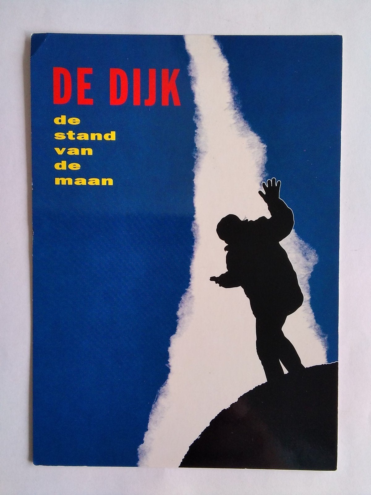 Ansichtkaart De Dijk De stand van de maan + touragenda 1997, Verzamelen, Muziek, Artiesten en Beroemdheden, Verzenden, Zo goed als nieuw