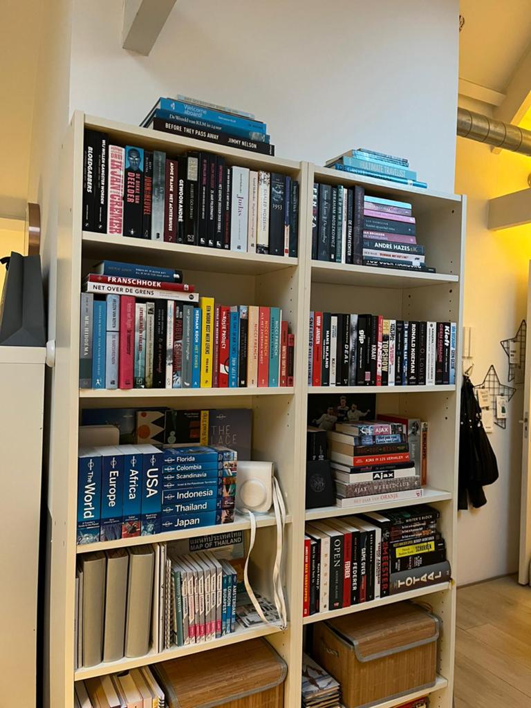 2x Billy Boekenkast wit, Ophalen, Gebruikt, 200 cm of meer, 50 tot 100 cm
